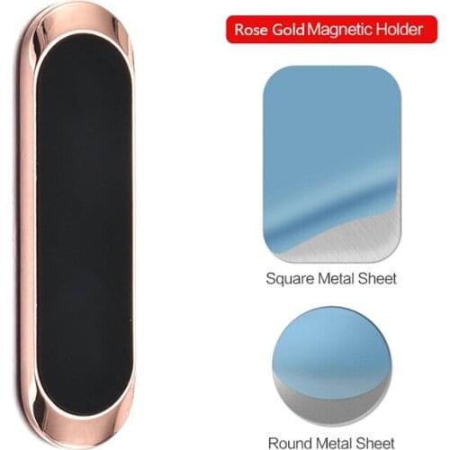 Strong Magnet Adsorption Stable Mobile Phone Holder Car Phone Holder - Washable Strong Magnetic Mini Strip Compact Small Size