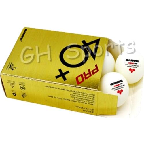 12 Balls SANWEI ABS PRO 3-Star Table Tennis Ball ITTF Approved Plastic 40+ New Material Ping Pong Balls Wholesales