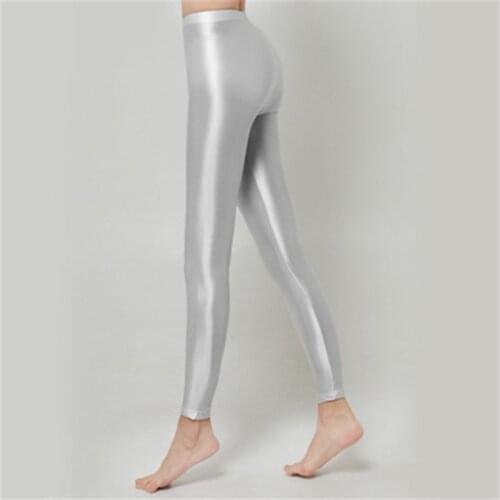 XCKNY new colour Sexy Stockings Shiny Yoga Leggings Sport Women Fitness Japanese Pantyhose High Waist Tights