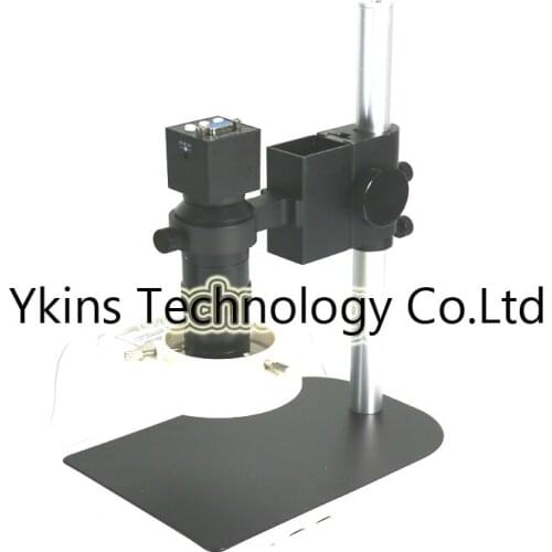 NEW 2MP 1080P Effective Pixels VGA outputs Industry Microscope Camera +130X C-mount Lens for LAB PCB Mobile phone repair