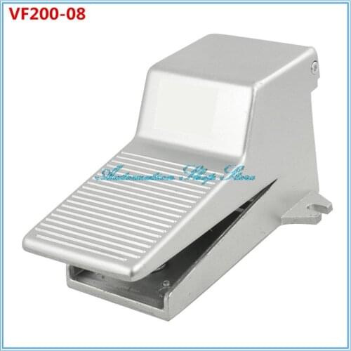 VF200-08 2 Position 3 Way 1Mpa Momentary Pneumatic Foot Pedal Valve Switch for Air System (4F210-08)