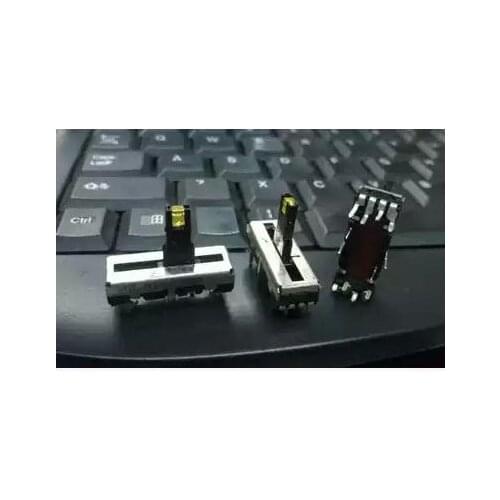 Slide potentiometer 2.3 cm with a lamp with a mid point 20kB 9p01505 shaft length 12MM