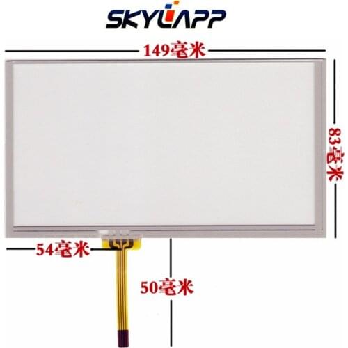 10 Pcs 6.1''Inch TouchScreen for A061VW01 V0/CLAA061LA0ACW 149mm*83mm Touch Panel Screen Glass Digitizer Repair Freee Shipping