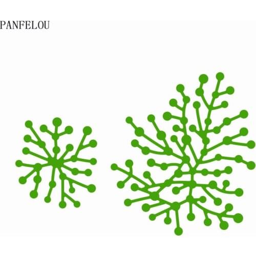 PANFELOU Metal craft algae paper die cutting dies for Scrapbooking/DIY Easter wedding Halloween cards Hand account