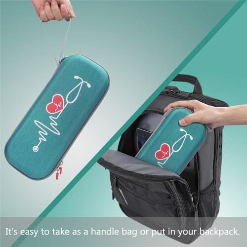 Storage Bag Carrying Case for 3M Littmann Classic iii Stethoscope Protect Pouch Sleeve Box Protection Case