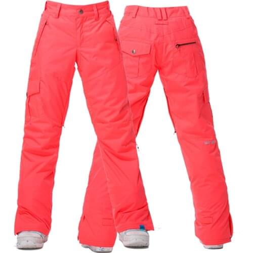 Outdoor Travel Snow Veneer Double Plate Type Waterproof Windproof Thermal Resistant Cotton Snowoarding Pants