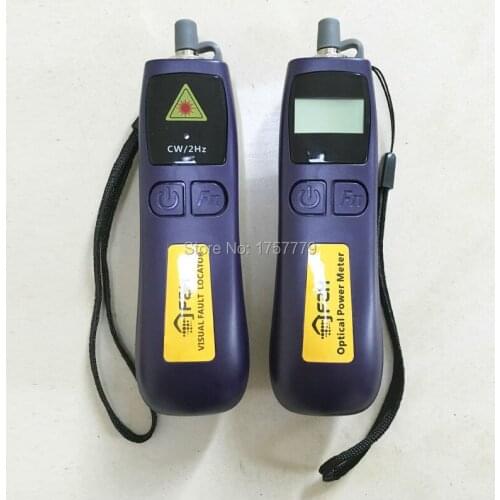 Fiber Optic FTTH Tool Kit with Optical Power Meter 10Mw Visual Fault Locator