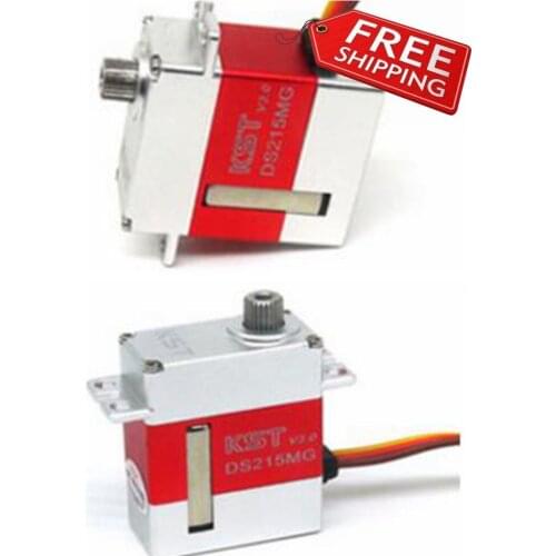 1pc KST DS215MG V3.0 2BB Version Coreless Swashplate CCPM/Rudder Servo For 380 450 480 500 RC Helicopter
