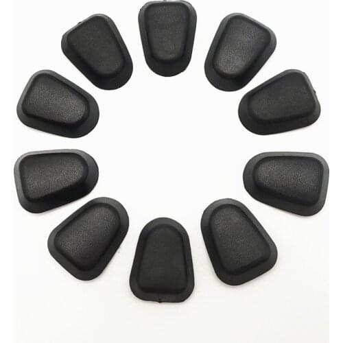 10Pcs Car Accessories Door rubber cover For Jetta Polo Golf Passat Tiguan UP Octavia Fabia Sharan Amarok 5N0 837 111 5N0837111