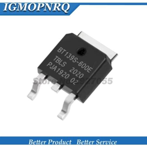 10pcs BT137S-600E TO252 BT137S triac SMD TO252 BT137S-600 BT136S-600E BT136S-600E BT139S-600E BT136S-600 BT138S-600E BT139S-600