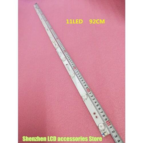 12PCS/SET NEW100% GJ-2K15-D2P5-480-D611-V3, TPT480LS -HN08.S, GJ-2K15-D2P5-480-D611-V3, TPV, Led Bar, 2PCS=11LED 92CM