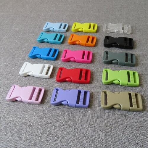 20pcs/lot 25mm wholesale plastic release buckle strap belt buckle for bag pet dog collar necklace paracord sewing DIY accessory