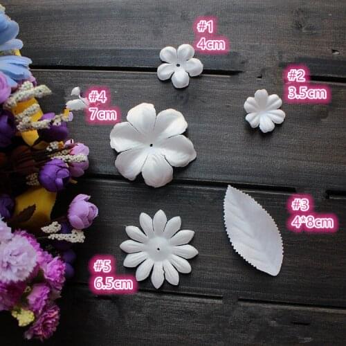50pcs White 3D flower patch applique lace fabric applique Bridal Wedding dress accessories Diy Bags clothes decoration patch