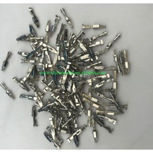 Free shipping 100pcs 3.5mm car splices wire terminal Crimp terminal 964286-1 Non-insulated auto female terminal