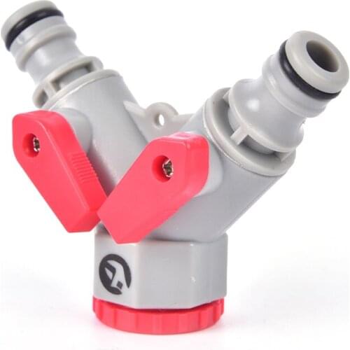 Quick Connector Y Shape Water Tap Splitter Irrigation Agriculture Quick Water Connector Gardening Tools