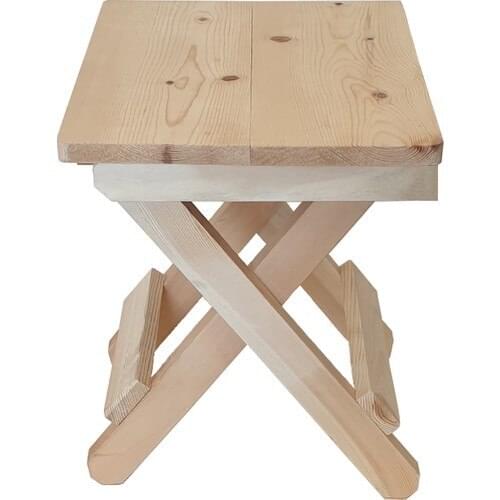 Mount Kay Sports Wooden Foldable Camping, Gardening, Picnic Stool