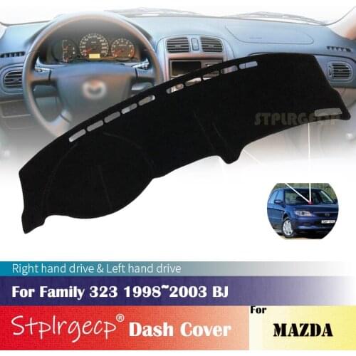 For Mazda Family 323 1998 1999 2000 20001 2002 2003 BJ Anti-Slip Dashboard Cover Protective Pad Car Accessories Sunshade Carpet