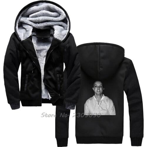 Bald Britney Spears Hoodie Men Casual Hip Hop hoodies Men Winter Keep Warm Thicken Sweatshirts Harajuku Streetwear