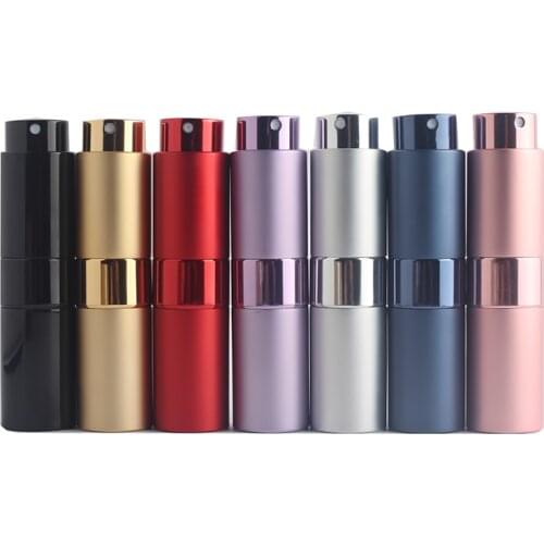 Mini 15ML Portable Spray Bottle Refillable Empty Perfume Atomizer Spray Bottles Travel Accessories Scent Pump Cosmetic Container