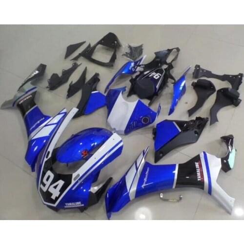NEW ABS Motorcycle Injection complete Fairings Kits Fit For YAMAHA YZF-R1 R1 2015 2016 2017 2018 2019 Body set blue black