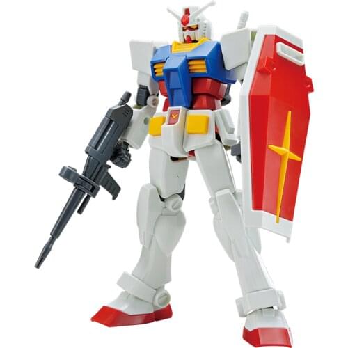 Bandai Genuine Gundam ENTRY GRADE 1/144 RX-78-2 Assembling Action Figure Model Toys Gundam Assembly Robot Doll