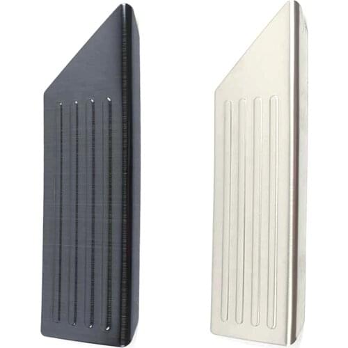 Rest pedal for Tesla Model 3 2016 2017 2018 2019 Footrest Dead Pedale Cover Protection Stainless steel Accessories