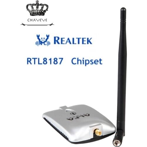 Wifi-Adapter Network-Card Realtek RTL8187L Chipset 2000MW Wireless USB WIFI Card With 5dbi AntennaSimilar To ALFA AWUS036H