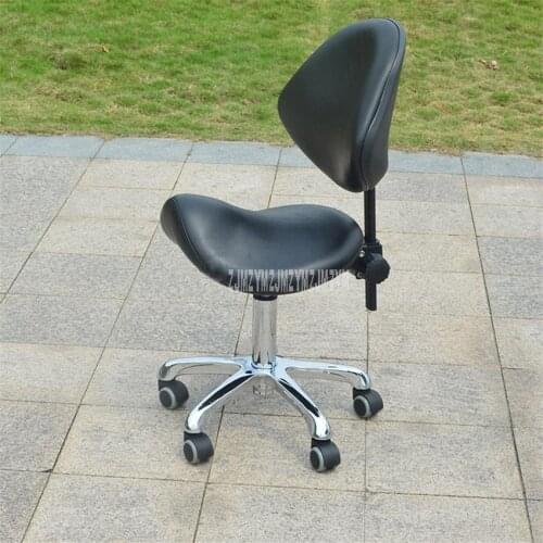 Professional Saddle Seat Beautician Chair Height Adjustable Hairdressing Styling Beauty Hair Salon Dedicated Lifting Chair