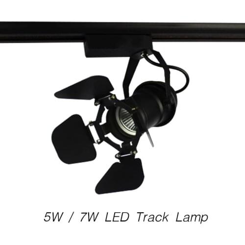 LED Track Light COB AC85-265V 30 Angle 5W / 7W Art Lamp Modern Style Spotlight Lighting Upscale Market Clothing Shop Decoration