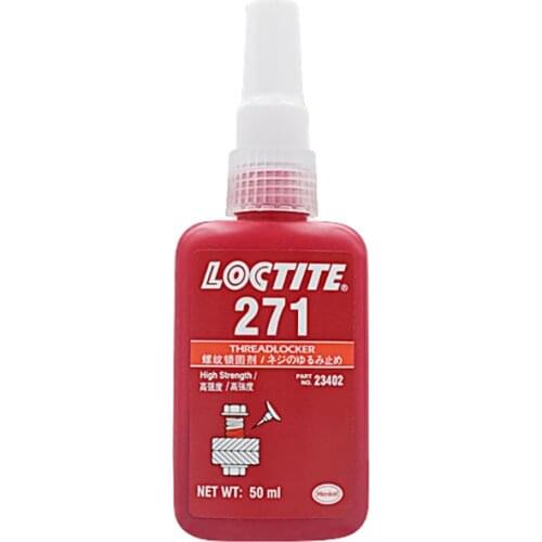 50ml Loctite Screw Glue 271Threadlocking Agent High Strength Anaerobic Adhesive Thread Sealant Resistant To High Temperature