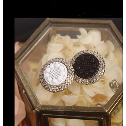 High-grade metal zipper pull 10 pieces a lot button flower zipper pendant 10 pieces a pack