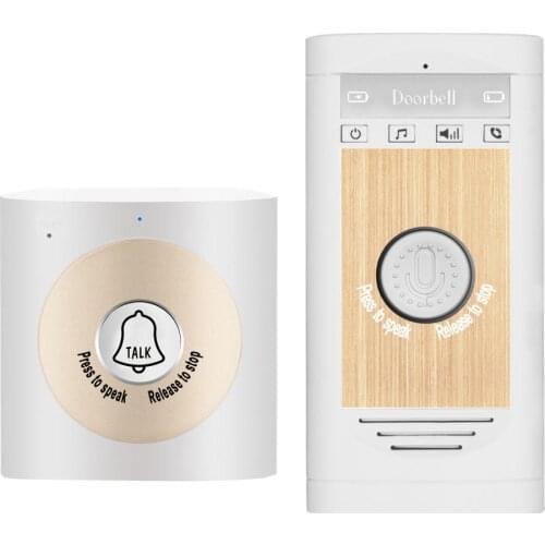 2.4Ghz Wireless Intercom Doorbell Two Way Talk Door Phone