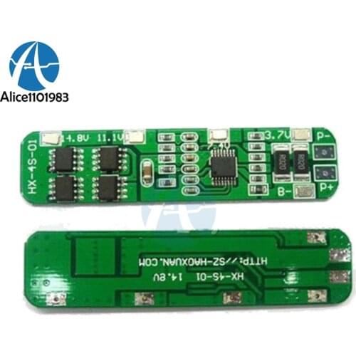 4S 6A Li-ion Lithium Batterie 3.7V 4 Packs 18650 Charger Battery Board Overcharge Overcurrent Short Circuit Protection Module