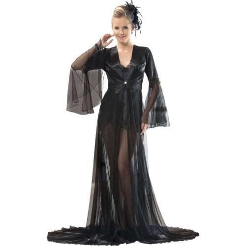 Satin Nightgown and Dressing Gown Set, Womens Nightgown, Womens Dressing Gown