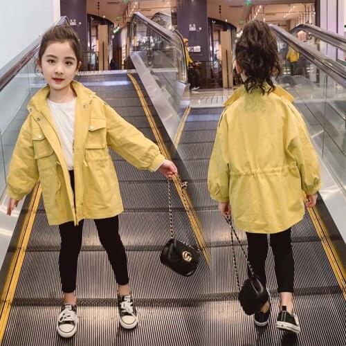 Girls Babys Coat Jacket Outwear 2021 Solid Thicken Winter Autumn Overcoat Top Zipper Cardigan Childrens Clothing