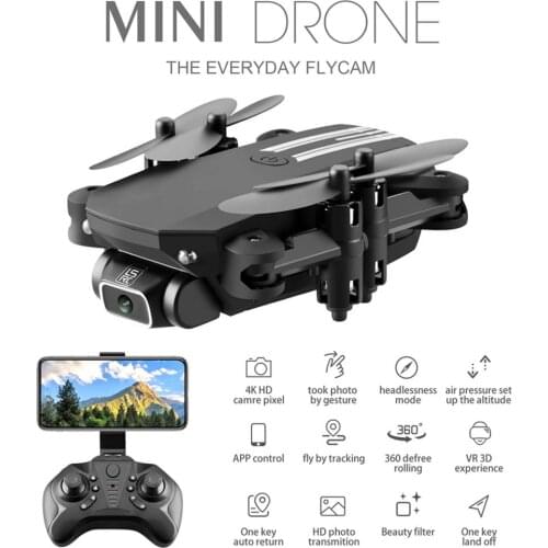Mini Drone With 4K 1080P HD Camera Hight Hold Mode RC Quadcopter RTF WiFi FPV Quadcopter Follow Me RC Helicopter Quadrocopter