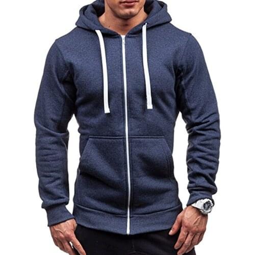 2020 Men’s Jacket Thermal Jogging Running Hoodies Outdoor Gym Shirt Fitness Workout Training Sweatshirts Sports Windbreaker Coat