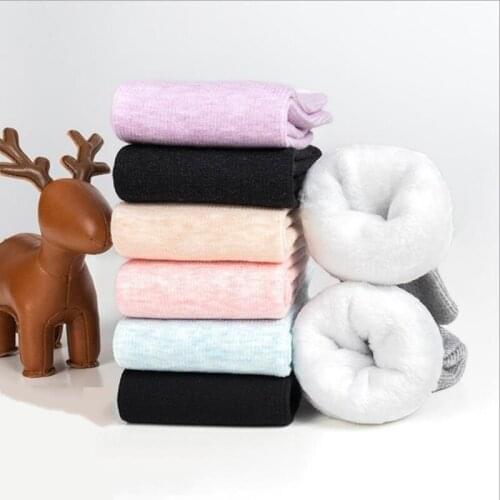 Socks Winter Warm Floor-Sleeping-Socks Thicken Velet-Boots Snow-Socks Cashmere Wool Women Fashion Female Girls New