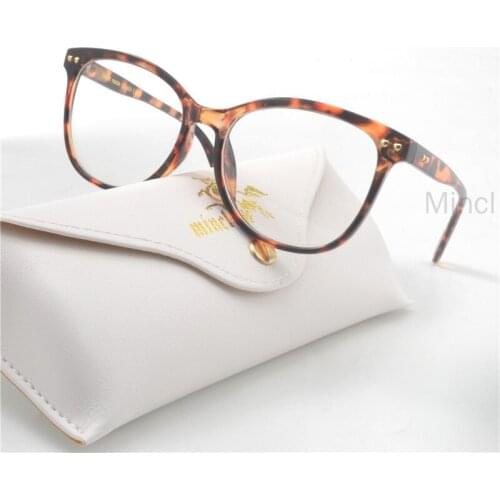 Cat Glasses Frames for Women Trending Styles Brand Design Optical Computer Glasses Clear Transparent Glasses FML