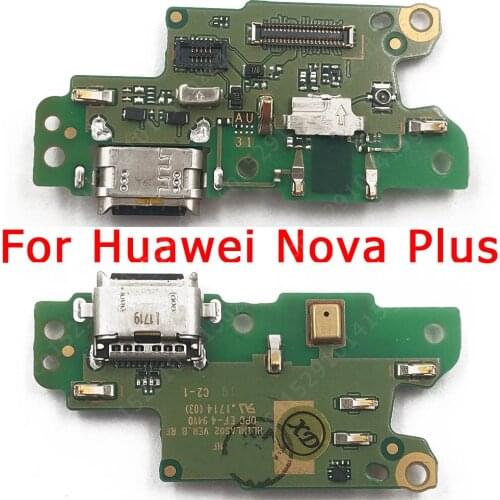 Original USB Charge Board for Huawei Nova Plus Charging Port Dock Connector Flex Cable Replacement Spare Parts