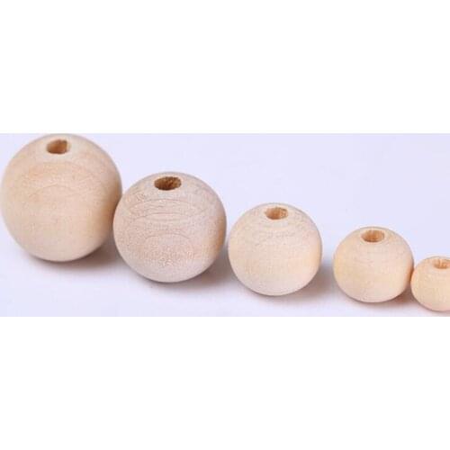 Original Color Round Shape DIY Loose Beads Jewelery Findings pick up size 6/8/10/12/14mm y1274