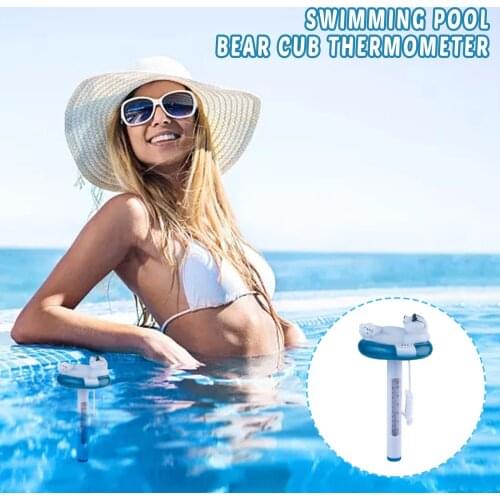 Swimming Pool Floating Thermometer Multifunctional And Durable Hydrotherapy Jacuzzi Pond Temperature Measuring Instrument