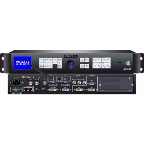 VDWALL lvp615s with 2pc novastar msd300 led video processor scaler