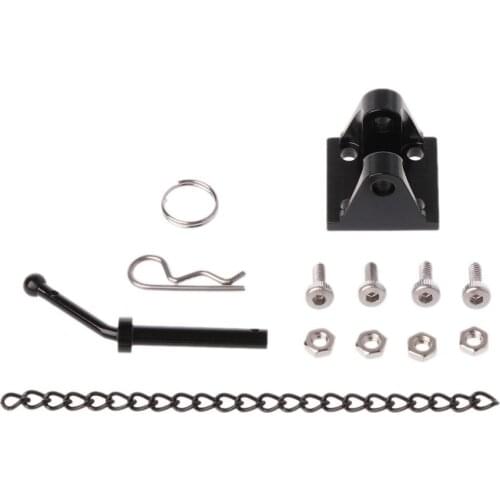 1:10 RC Rock Crawler Metal Tow Shackle Trailer Hook for Axial SCX10 90046 RC4WD