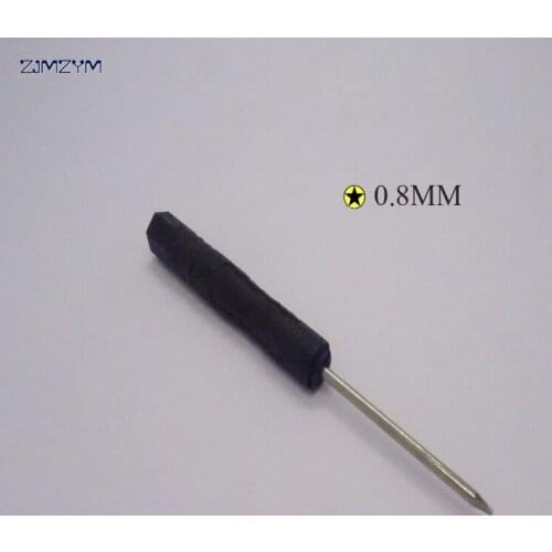 1PC wholesale 0.8MM screwdriver head Small star-shape screwdriver for Iphone repairing tools