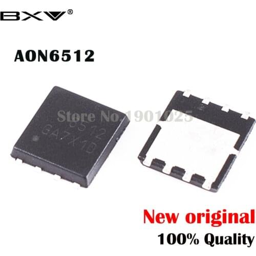 10pcs AON6512 AO6512 6512 QFN-8 MOSFET new original