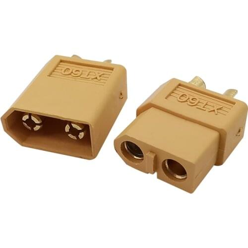 2/3/5Pairs XT60 Male Female Bullet Connector Plugs XT-60 Connector For RC Lipo Battery Multicopter Quadcopter
