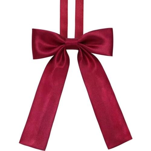 2019 Jk Bow Tie Uniform Accessories Japanese High School Girls Neck Rope Butterfly Knot Cravat Students School Bow Ties Neckties