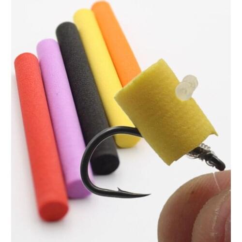 5PCS Carp Fishing Hook Baits Zig Aligna HD Foam Hookbait Pop Up Boilies Foam Sticks For Carp Chod Zig Rigs Fishing Method Feeder