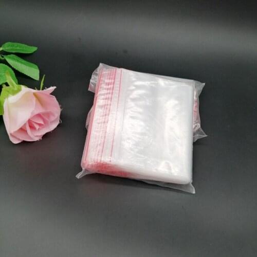 500pcs Plastic Ziplock Bag Jewelry Bag For Christmas Birthday Wedding Gift Packaging Bag Reclosable Zip Lock Plastic Bag Storage